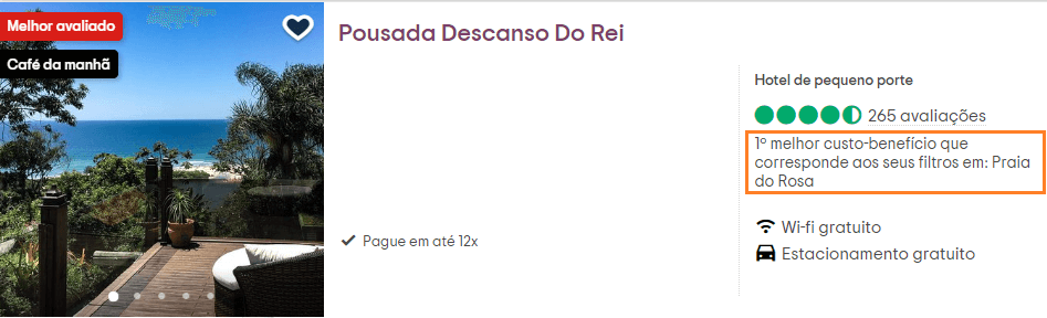 Tripadvisor pousada praia do rosa