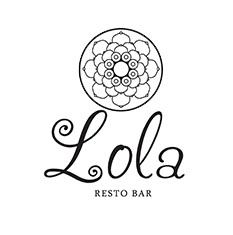 Logotipo do Lola Restobar, restaurante no centrinho da Praia do Rosa